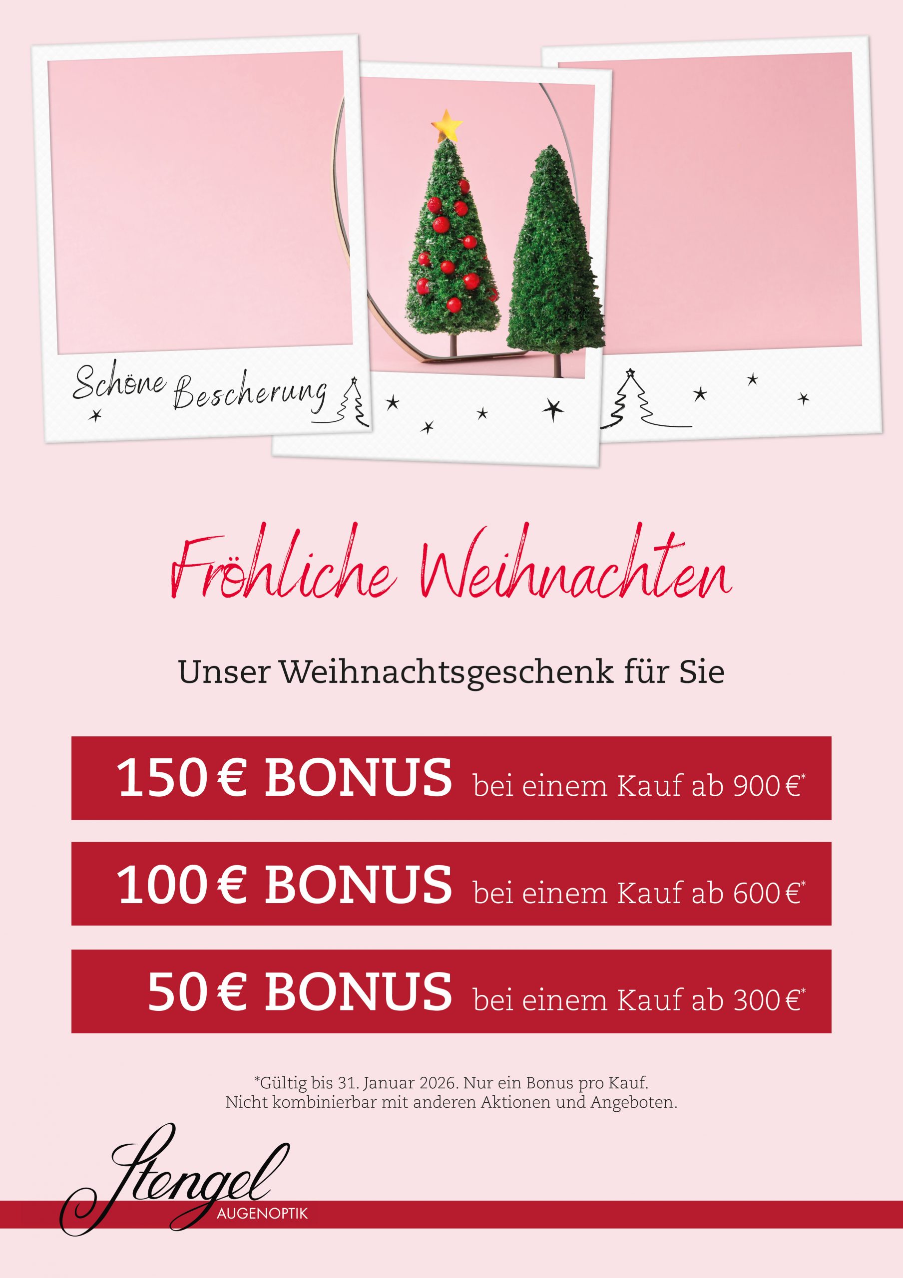 40 Jahre Bestes Sehen.<br />
Unser aktuelles Angebot!
